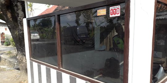 Olah TKP, Polisi Temukan Peluru Gotri di Pos Polantas Siluwok