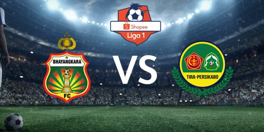 Hasil Shopee Liga 1: Bhayangkara FC Bermain Imbang 1-1 Saat Hadapi Tira Persikabo