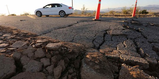 Suasana California Usai Diguncang Gempa 7,1 SR