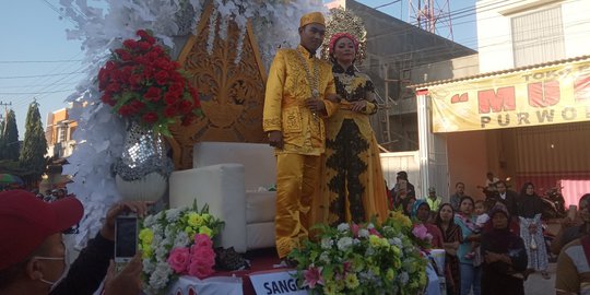 Ribuan Orang Padati Festival Pengantin Nusantara