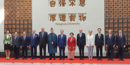 Mega Dialog dengan Wapres Tiongkok dan Sejumlah Eks Kepala Negara