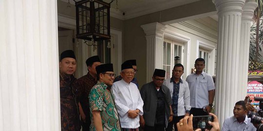 maruf amin untuk duduk jadi ketua mpr