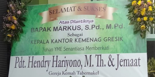 Viral Markus Jadi Kepala Kantor Kemenag Gresik, ini Fakta Sebenarnya