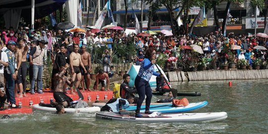 dengan sandi di danau sunter