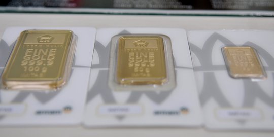 Harga Emas Naik Tajam Rp12.000 Hari ini Menjadi Rp711.000 per Gram