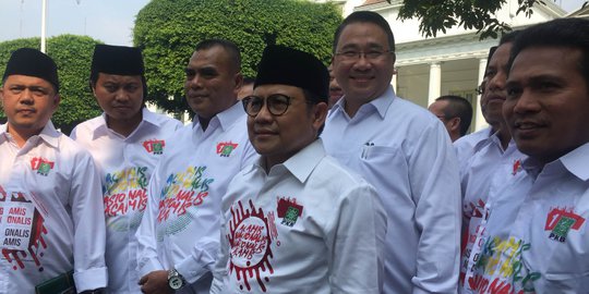 Usul 10 Nama Menteri, Cak Imin Terima Berapapun yang Dipilih Jokowi