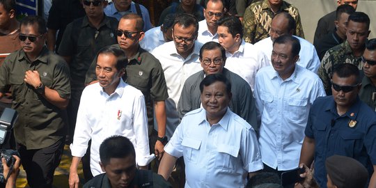 Suasana Cair Jokowi dan Prabowo Diharapkan Menular ke Masyarakat