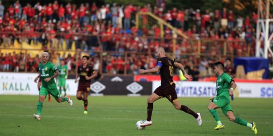 Hasil Shopee Liga 1 2019: PSM Makassar Tekuk Bhayangkara FC 2-1