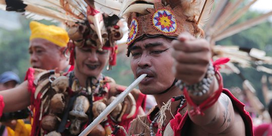 Merasakan Kekuatan Budaya Dayak di Kelam Tourism Festival 2019