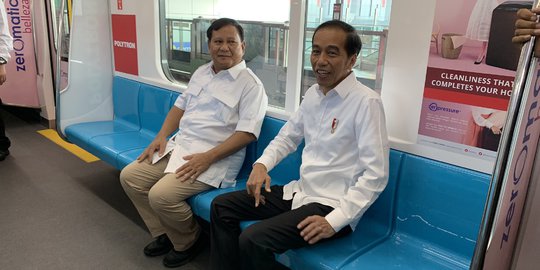 Makna Filosofis Pertemuan Jokowi dan Prabowo di MRT Versi Ketua DPR