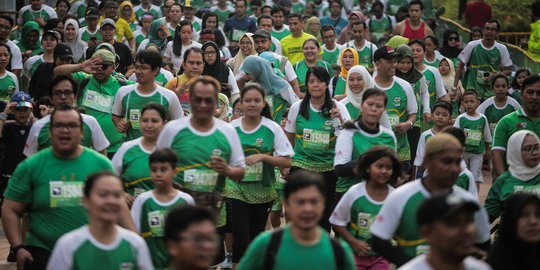 Ribuan Pelari Ikuti Milo Jakarta 10K Internasional