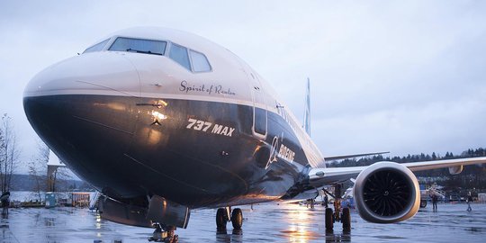 Perangkat Lunak Masih Diperbaiki, Boeing 737 Max Belum Bisa Mengudara Hingga 2020