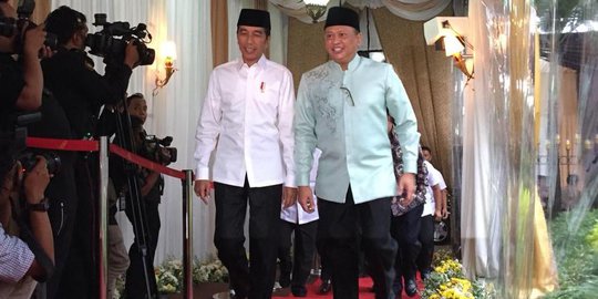 Bertemu Bamsoet, Jokowi Minta Jangan Ada Perpecahan di Partai Golkar