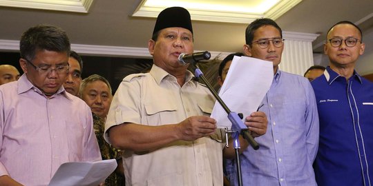 Diundur, Prabowo Subianto Kumpulkan Petinggi Gerindra Lusa