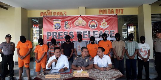 10 Penambang Pasir Ilegal di Sungai Progo Diciduk Polisi