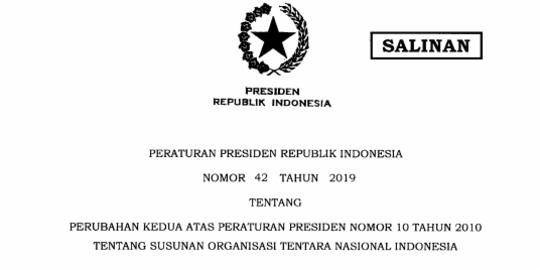 Jokowi Bentuk Komando Operasi Khusus Gabungan 3 Matra TNI