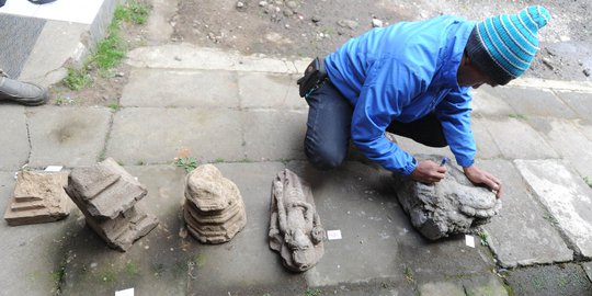 Penemuan Artefak Berusia 1.200 Tahun di Ladang Petani Dieng