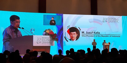 Buka IDF 2019, JK Harap Indonesia Tak Hanya Jadi Konsumen Digital