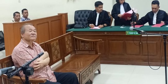 Korupsi Dana Hibah, Agus Setiawan Tjong Dituntut 6,5 Tahun Penjara