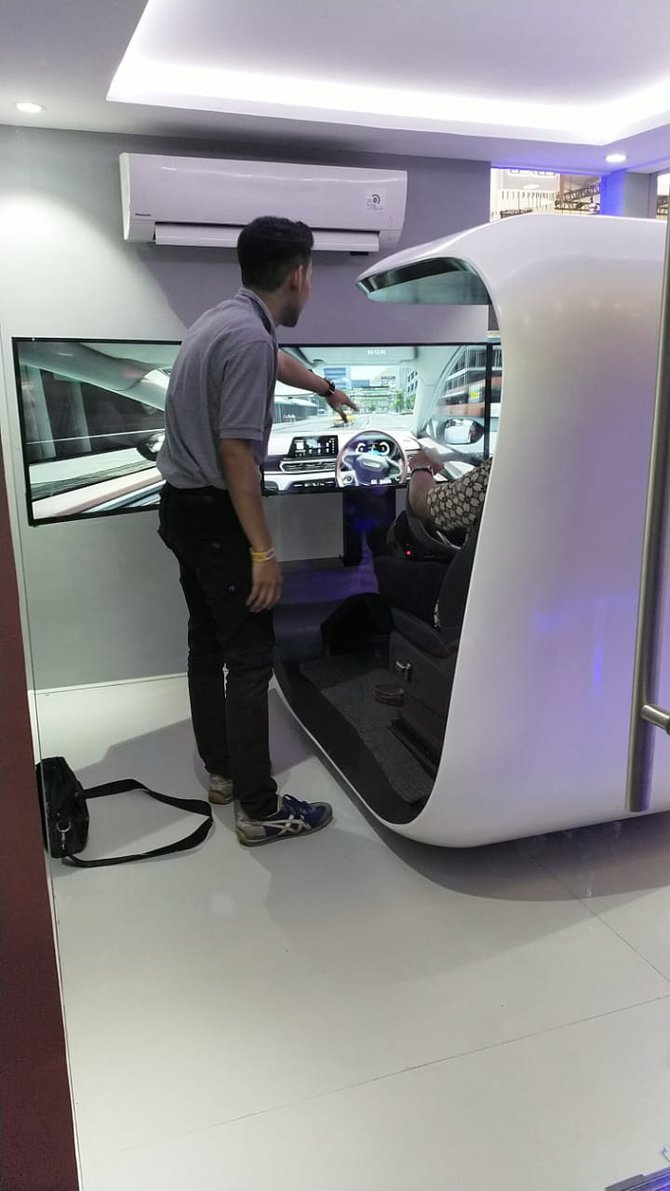 simulator wuling technology experience