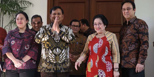 Prabowo Temui Megawati di Kediamannya