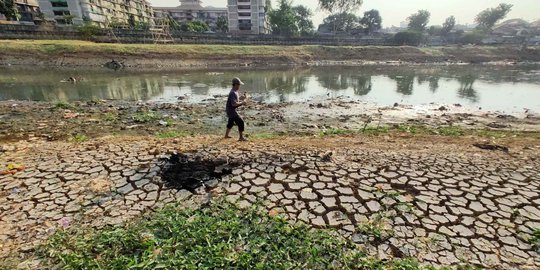 Akibat Kemarau, Empat Waduk di Jawa Tengah Kering Kerontang