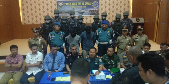 TNI AL Gagalkan Penyelundupan 10.000 Butir Ekstasi dan 1 Kg Sabu