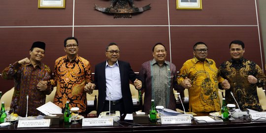 Melihat Suasana Rapat Gabungan Pimpinan MPR