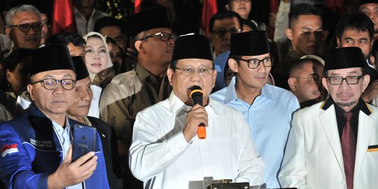 Prabowo Akan Bertemu Eks Koalisi Adil Makmur Hingga Relawan Bahas Posisi Gerindra