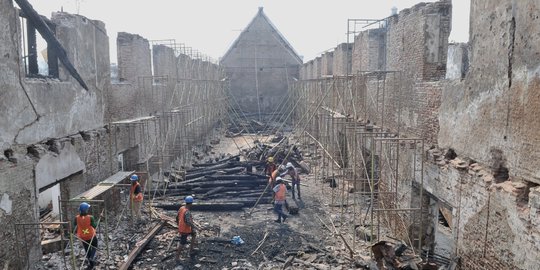 Konservasi Museum Bahari Usai Terbakar