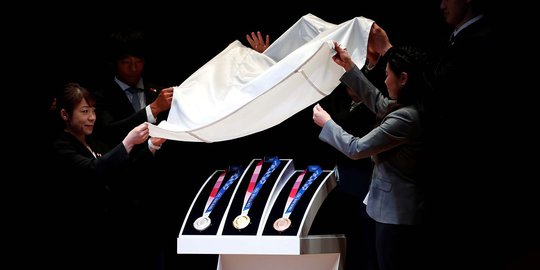 Medali Olimpiade Tokyo 2020 Resmi Diperkenalkan