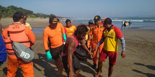 Jenazah WN Jordania Ditemukan Mengapung di Sekitar Pantai Legian Bali