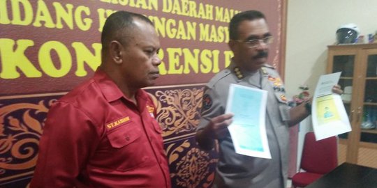 Sebar Foto Kapolda Maluku dengan Tulisan Mafia Tanah, LO Ditangkap di Tangerang