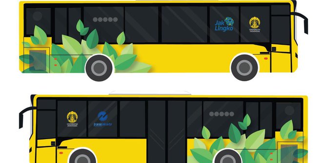 Mulai Beroperasi 1 Agustus, Transjakarta Kenalkan 2 Desain Bus Kuning UI