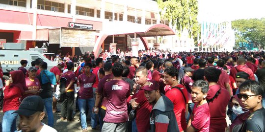 3.800 Personel Amankan Laga Final Piala Indonesia PSM vs Persija di Makassar