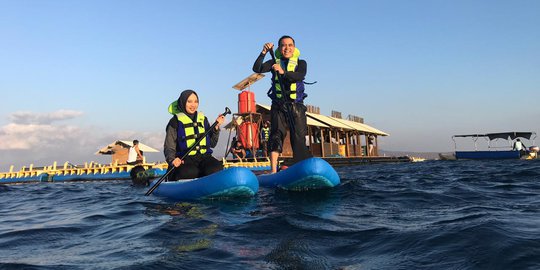 Ke Banyuwangi, Silakan Coba Sensasi Main Stand Up Paddleboard