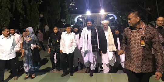 Wakil Pemimpin Taliban Temui JK di Jakarta, Bahas Perdamaian Afghanistan