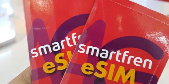 Smartfren Mulai Terapkan Teknologi eSIM