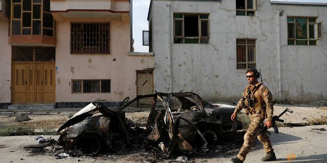 Bom Bunuh Diri di Kantor Cawapres Afghanistan, 20 Orang Tewas