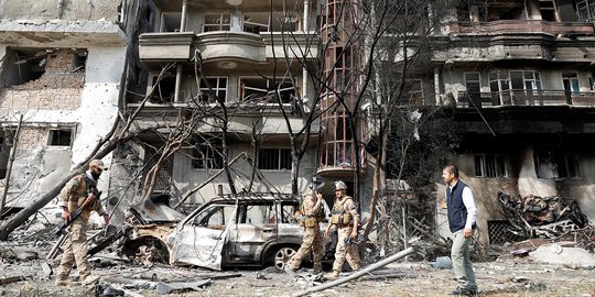 Aksi Bom Bunuh Diri Serang Kantor Pemenangan Calon Presiden Afghanistan