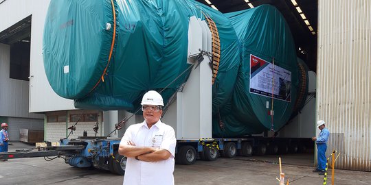 Indonesia Ekspor Turbin Pembangkit Listrik ke Australia dan Rusia