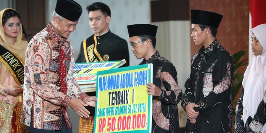 Surat Edaran Ganjar Pancing Pertumbuhan Zakat di Jateng, Hasilnya Tertinggi Nasional