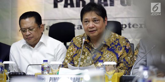 Golkar: Nama Calon Menteri Sudah di Kantong Airlangga