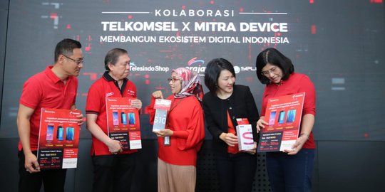 Telkomsel Gelar Bundling Device 4G di 80 GraPARI & 1.200 Toko Mitra Device