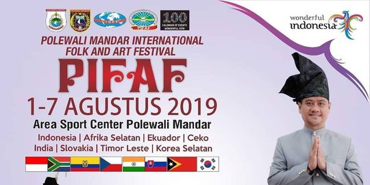 Jadi Ajang Promosi Seni dan Budaya, PIFAF 2019 Bakal Hentak Polman