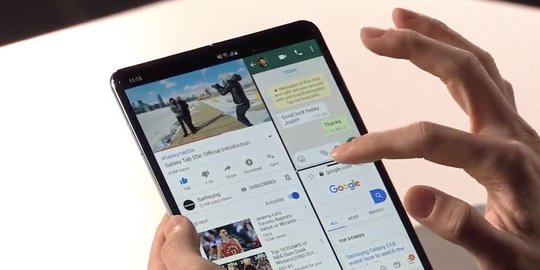 Samsung Galaxy Fold Dikabarkan Akan dirilis September 2019?