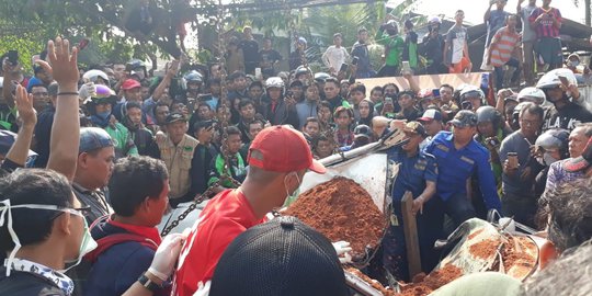 Sempat Kabur, Sopir Truk Timpa Mobil di Tangerang Diamankan Polisi