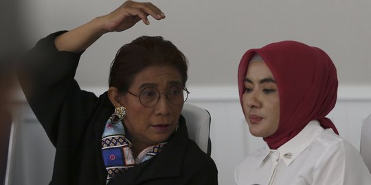 Menteri Susi dan Dirut Pertamina Tanggapi Tumpahan Minyak Akibat Kebocoran Gas