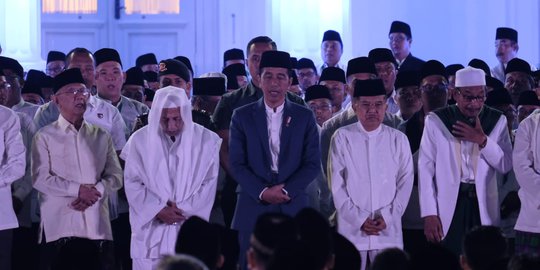 Gelar Doa Kebangsaan, Jokowi Minta Masyarakat Jaga Persatuan