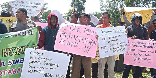 Tim Pansus Usulkan Pimpinan DPRD Simeulue Makzulkan Bupati Erli Hasyim